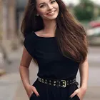 Женский кожаный ремень в стиле панк, регулируемый ремень с двойнойоднорядной пряжкой с отверстиями, декоративный ремень для джинсов