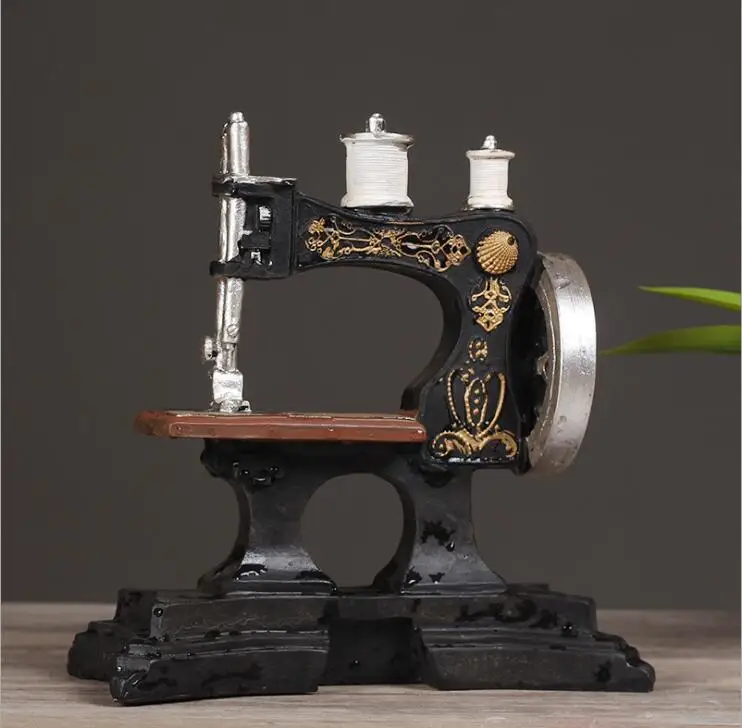 Модель швейной машины в винтажном стиле смола античный стиль форма для изделия