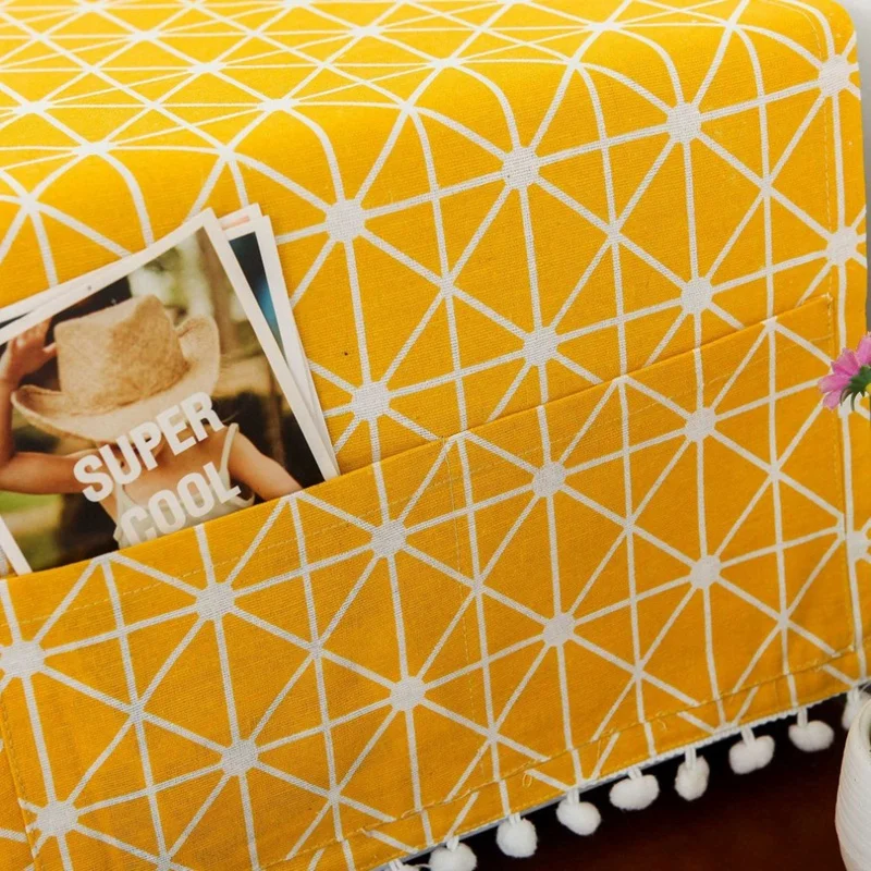 

Modern Style Cover Microwave Dust Proof Cover Microwave Oven Hood Home Decor Microwave Towel With Pouch Home Supply Hot