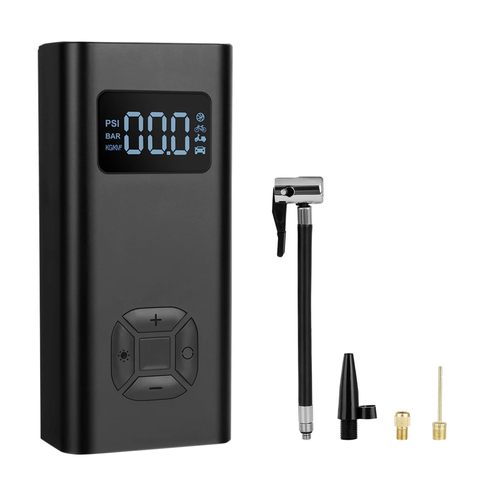 Компрессор Электрический Аккумуляторный со светодиодной лампой 150 PSI |