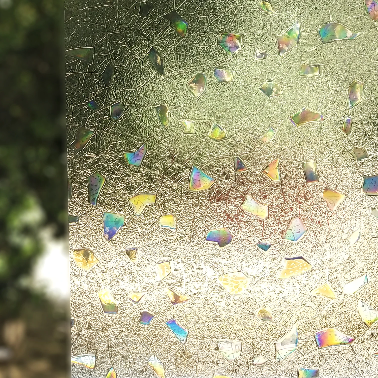 WXSHSH матовая оконная пленка уличная статическая контроль тепла УФ блокировка не