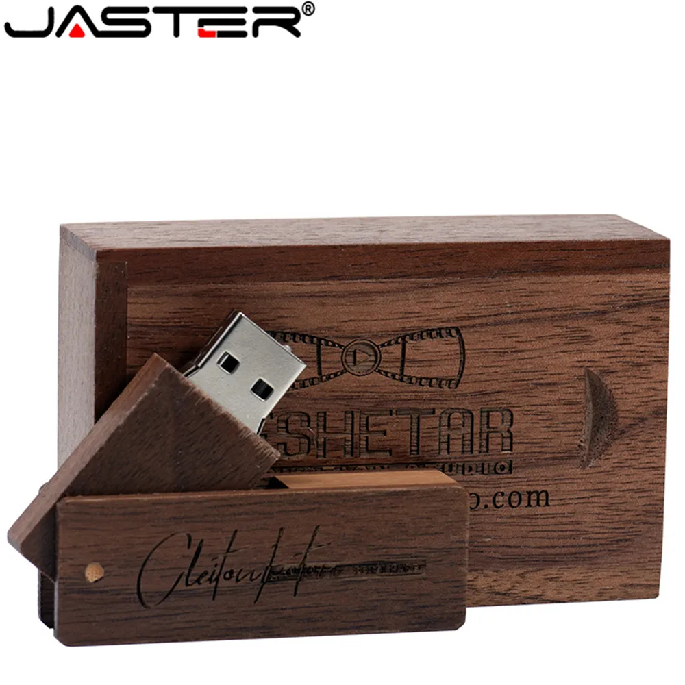 JASTER более 1 шт. бесплатный логотип USB 2 0 деревянный квадратный армейский нож