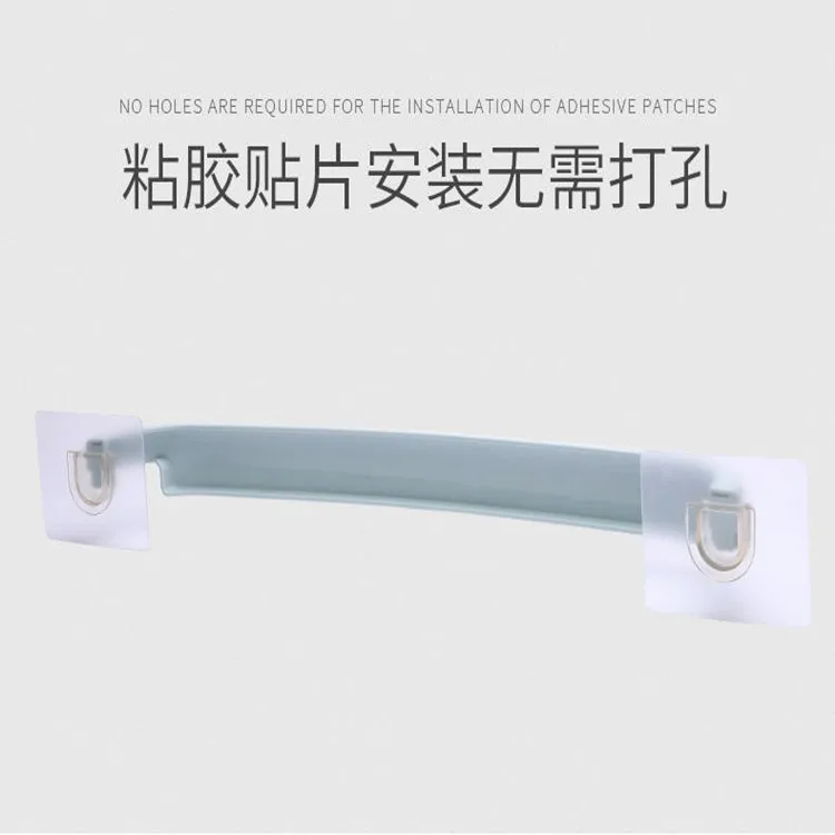 Пластиковая настенная Полка для полотенец ванной комнаты вешалка на клейкой