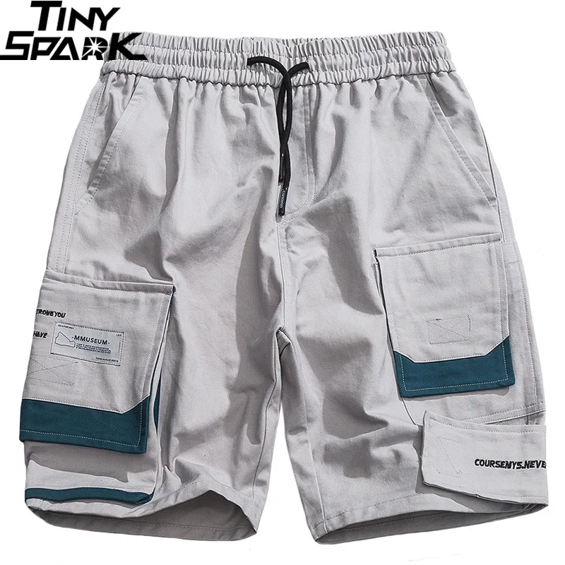 2019 мужские шорты для бега в стиле Харадзюку уличная одежда хип хоп карго с