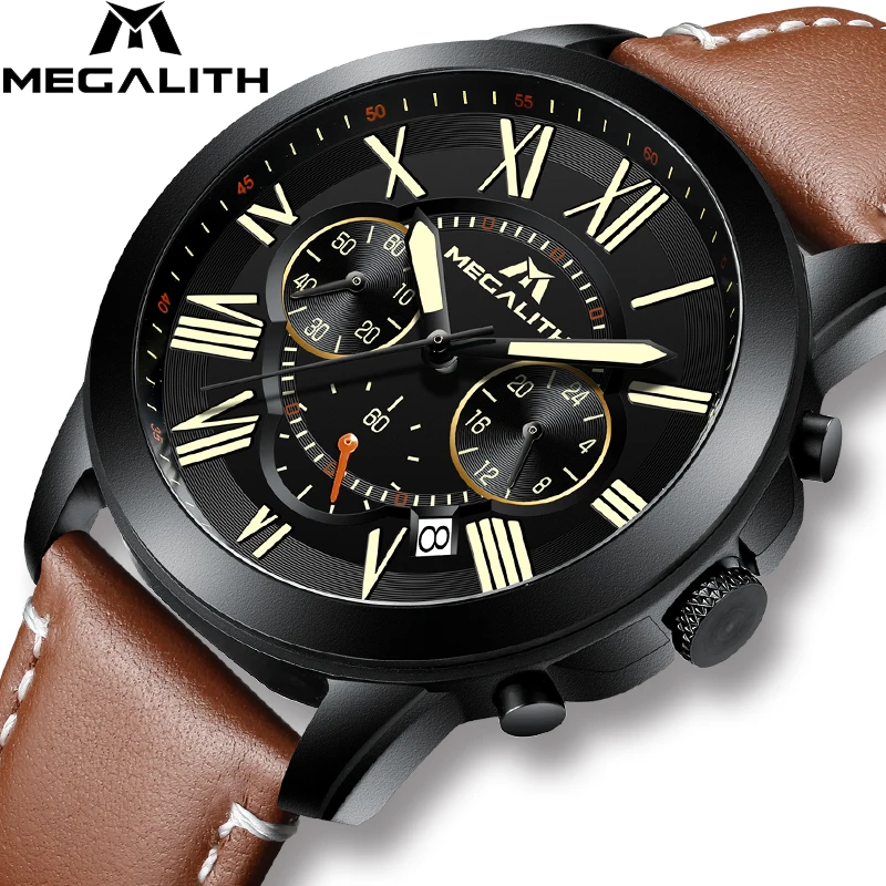 Relojes 2019 MEGALITH часы мужские спортивные кварцевые s Топ бренд Бизнес