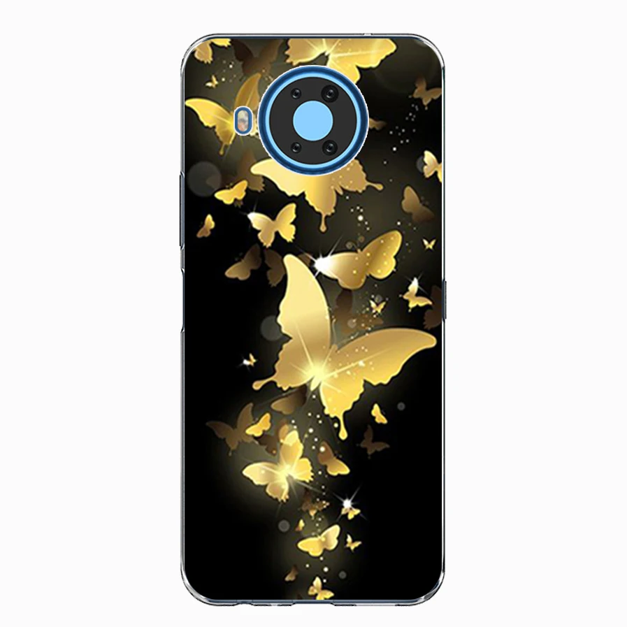 Phone Case for Nokia 8.3 Silicon Soft Cases Rose Wolf Cute Patterned Covers Coque Funda | Мобильные телефоны и аксессуары