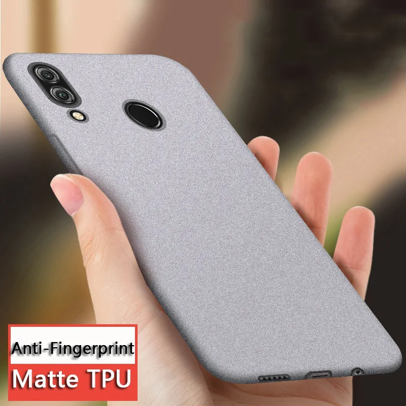 UPaitou Upgrade Matte Case for Huawei Y9 Y7 Y6 Pro Prime Y5 2019 2018 Anti Fingerprint Soft Cover |