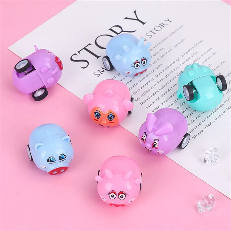 

5 шт \ Набор Kawaii Мини тянуть обратно с изображением милой пластиковые игрушки для детей, подарки, подарки на день рождения для мальчиков и дев...