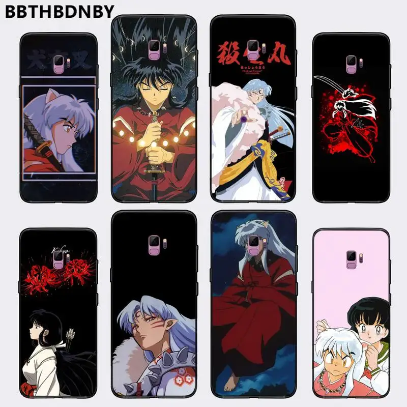 Мягкий чехол для телефона Inuyasha из японского аниме Samsung S6 S7 edge S8 S9 S10 e plus A10 A50 A70 note8 J7