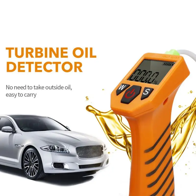 

Engine Oil Tester For Auto Check Oil Quality Detector With LED Display Gas Analyzer Car Testing Tools Inject Check Oil Tester