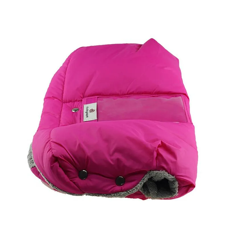 Перчатки коляска с мобильного телефона карман зимние ветрозащитные ручка