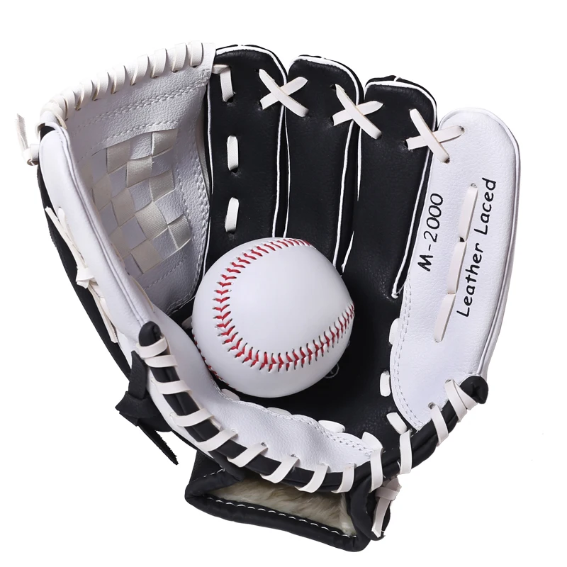 

Youth Left Hand Baseball Glove Black Pitcher Baseball Gloves Breathable Softball Guante De Beisbol Sports Entertainment EI50BG