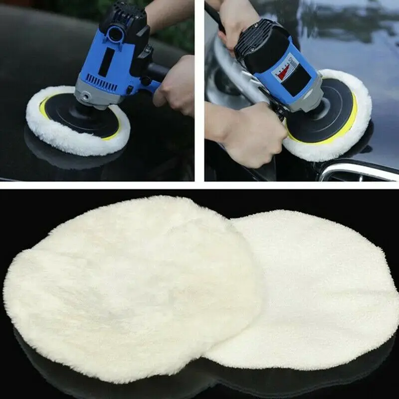 

Replacement Car Polisher Pad Bonnet Universal Polishing Waxers Set Tool