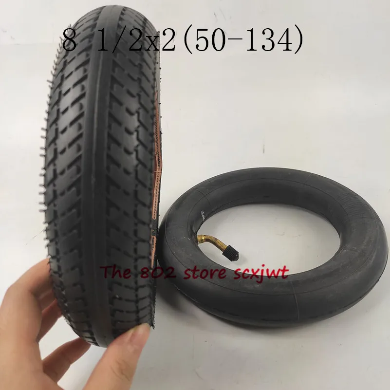 Хорошее качество 8 1/2X2(50-134) внутренняя труба и обод для газового электрического умного электрического скутера внутренняя труба в комплекте 8,5x2 шина