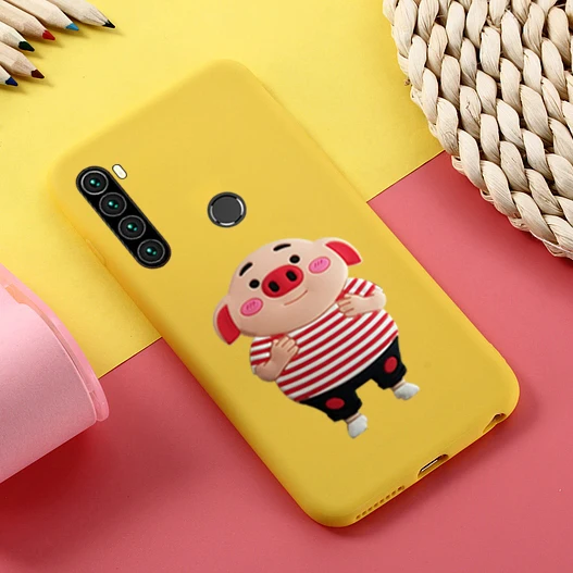 cc TRISEOLY для Xiaomi Redmi Note 7 Чехол Redmi 7 3D стерео патч мягкий силиконовый бампер набивной чехол с изображением животного для телефона Xiomi Redmi Note7 - Цвет: cc
