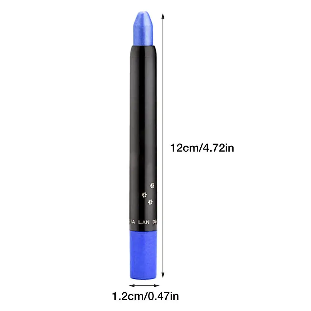 Палка для теней век 12 цветов палитра стойкая ручка макияжа стойкие водостойкие