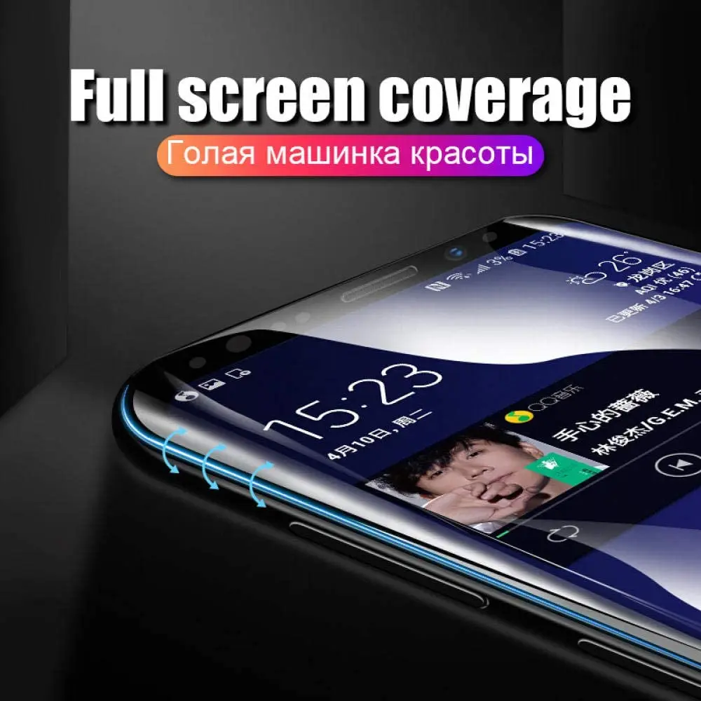 hydrogel film on the screen protector for samsung galaxy s10 s20 s21 s9 s8 plus s7 s6 edge screen protector for note 8 lite s10e free global shipping
