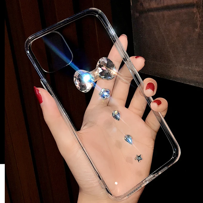 

Sunjolly for Samsung Galaxy A71 Case A51 A71 A52 A72 A42 A12 A02S A41 A32 A31 A21S A21 A11 A01 Phone Case Diamond Cover coque