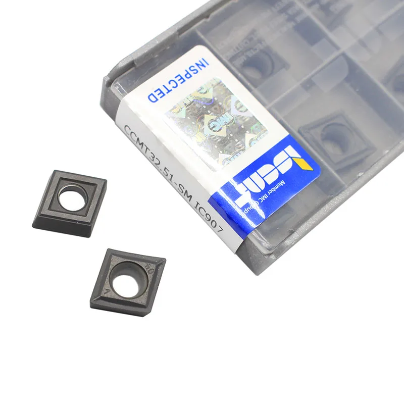 Токарные инструменты твердосплавные втулки CCMT09T304 CCMT09T308 SM IC907 IC908 CCMT060204 для