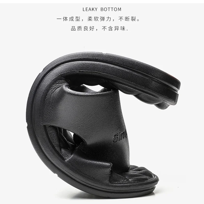 

2020 New Slippers Women Summer Thick Bottom Indoor Home Couples Home Bathroom Non-slip Soft Ins Tide To Wear Cool Slippers