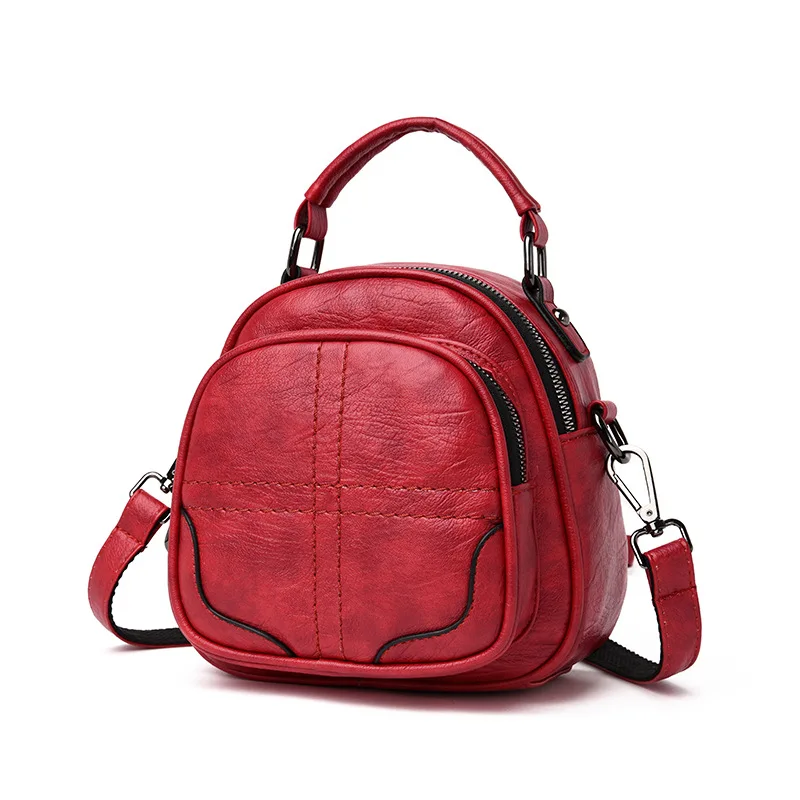 Женская сумка через плечо с двумя ручками Универсальная Портативная маленькая