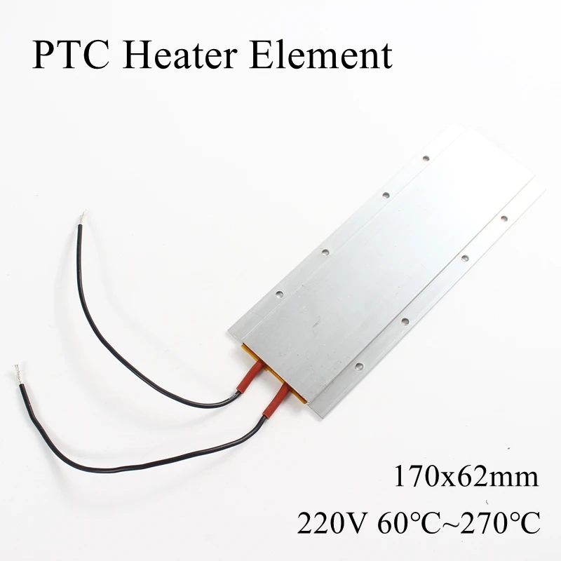 170x62 мм 220 В PTC нагревательный элемент постоянный термостат Термистор Air Датчик