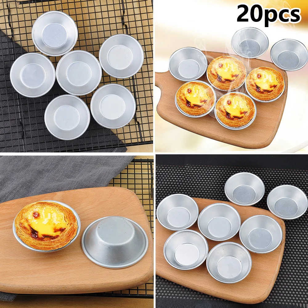 

Baking Tool Mold Molds Aluminum alloy Universal Supplies 20pcs Cupcake Cake