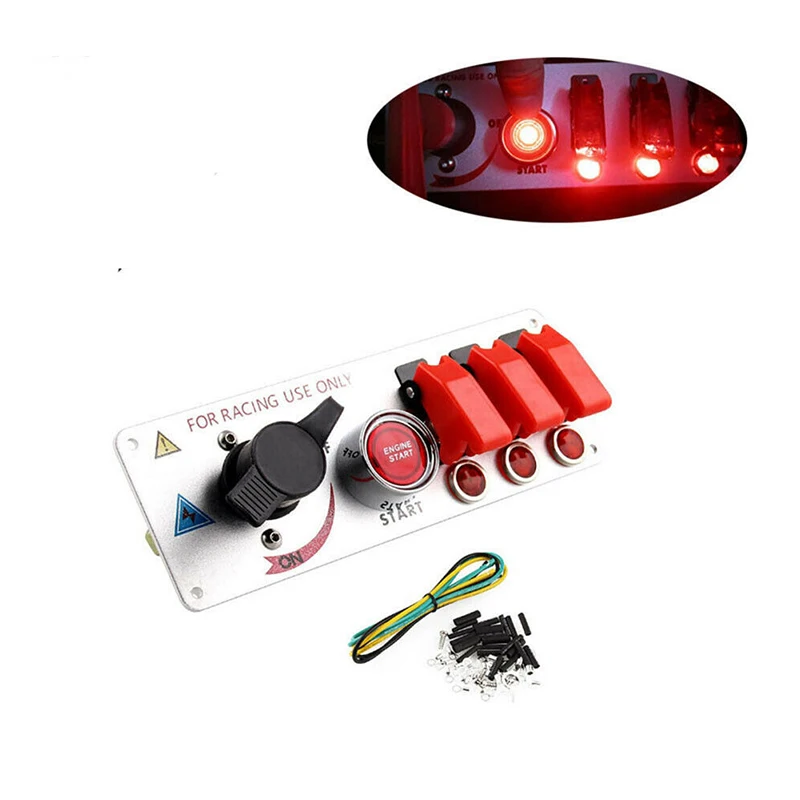 Панель переключателя зажигания 5 в 1 12 В постоянного тока|Переключатели и рычаги