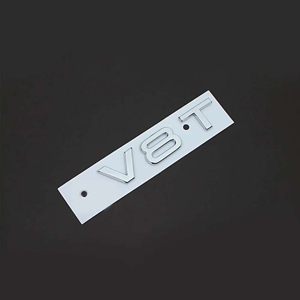 3D стерео Металлическая Эмблема багажник значок на крыло наклейка для Audi A4 A3 A5 A6 A1