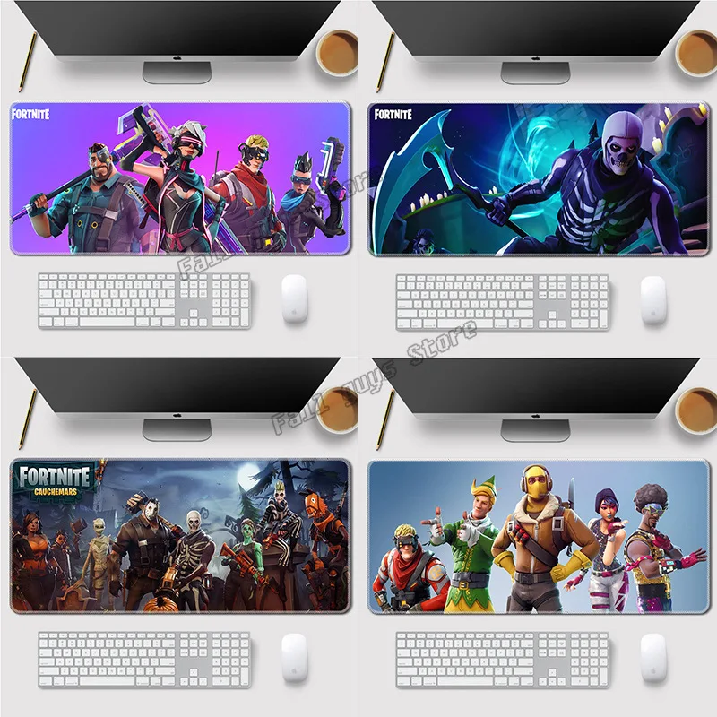 Игровой коврик для мыши Fortnites с 3D цифровой печатью аниме противоскользящие