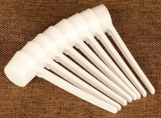 2000 шт. профессиональный белый Пластик 5 г 5g мерные ложки/ложки для