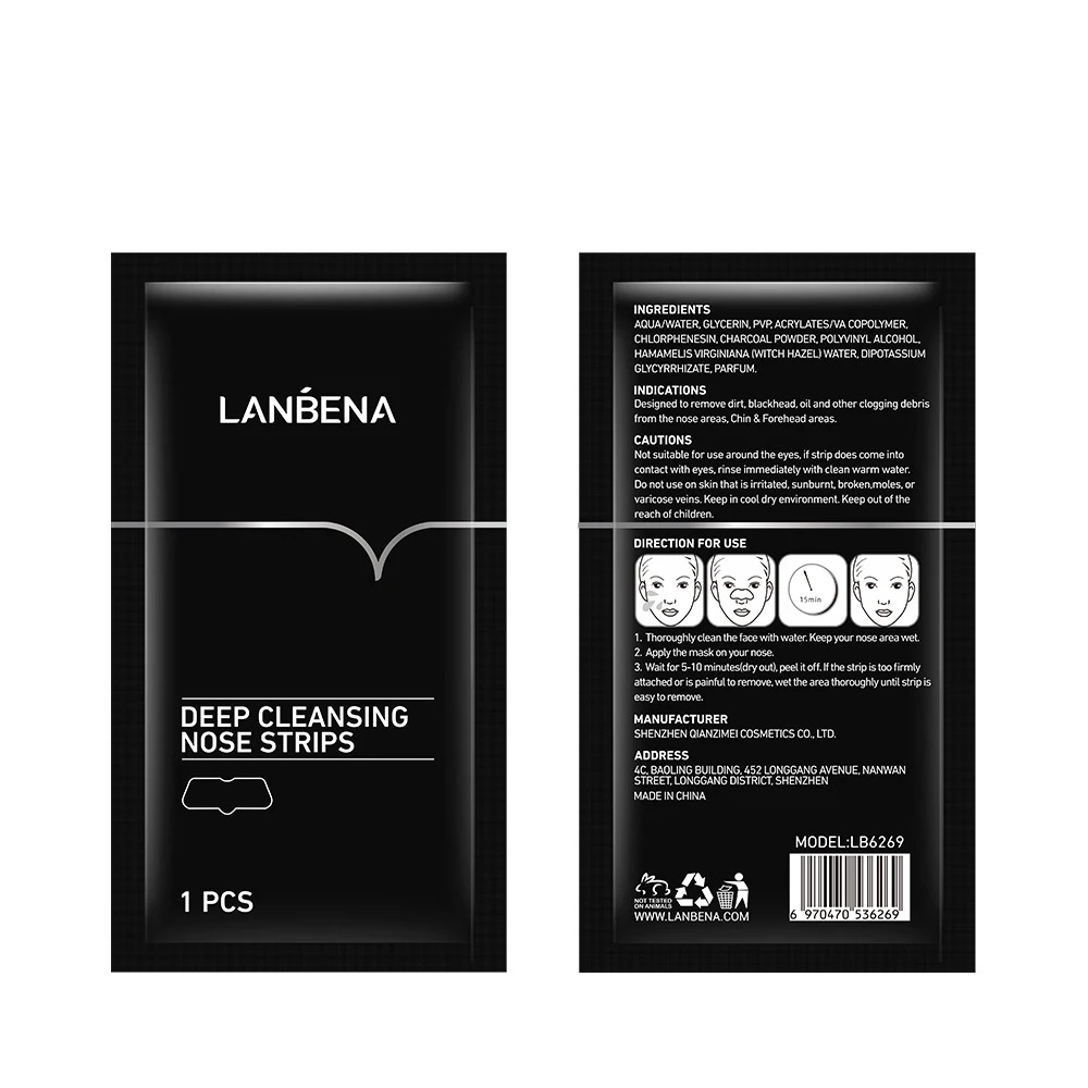 

5/15/20 PCS Blackhead Nasal Mask Stick Remove Dirt Shrink Pore Peeling Acne Treatment Oil Control Anti-Acne Deep Cleansing