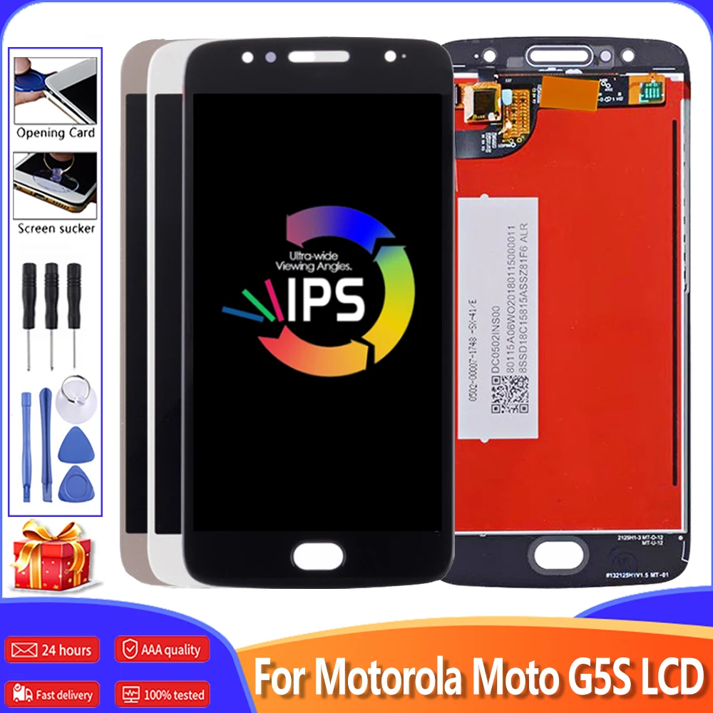 5 2 &quotОригинальный ЖК-экран для Motorola Moto G5S XT1792 XT1793 XT1794 XT1795 дигитайзер в сборе
