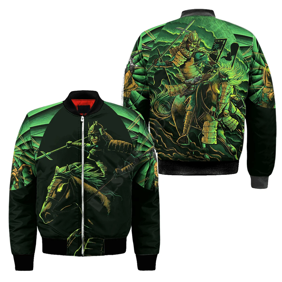 Japanese Art Jackets 3D Printed Jacket Women For Men winter autumn warm zipper coat Halloween costumes