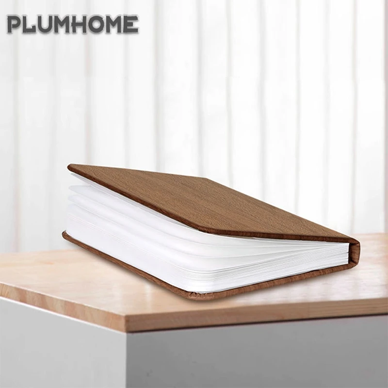 

Led USB Lamp Book LED Night Light Leather 5V USB Rechargeable Magnetic Foldable Desk Table Lamp 3color Home Auto Car Decoration