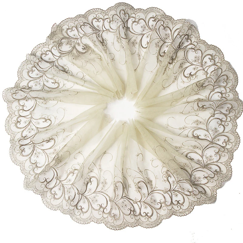 22 см ширина цвет кружева платье полиэстер Вышивка Одежда занавес ткань домашнее