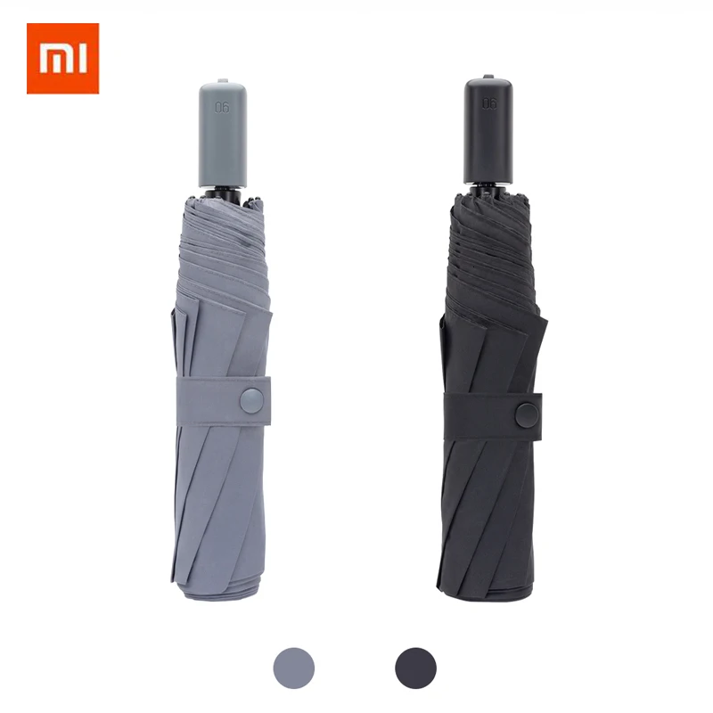 Зонт Xiaomi 90fun ветрозащитный водонепроницаемый Сверхлегкий складной зонт от - Фото №1