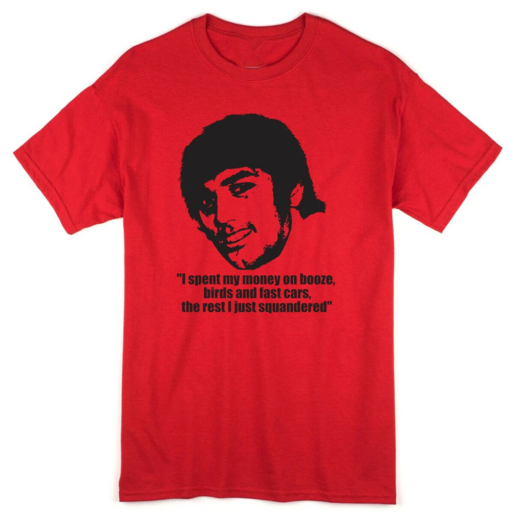 Мужская и женская футболка праздничная Юнайтед Джордж Фэн размера плюс|Мужские