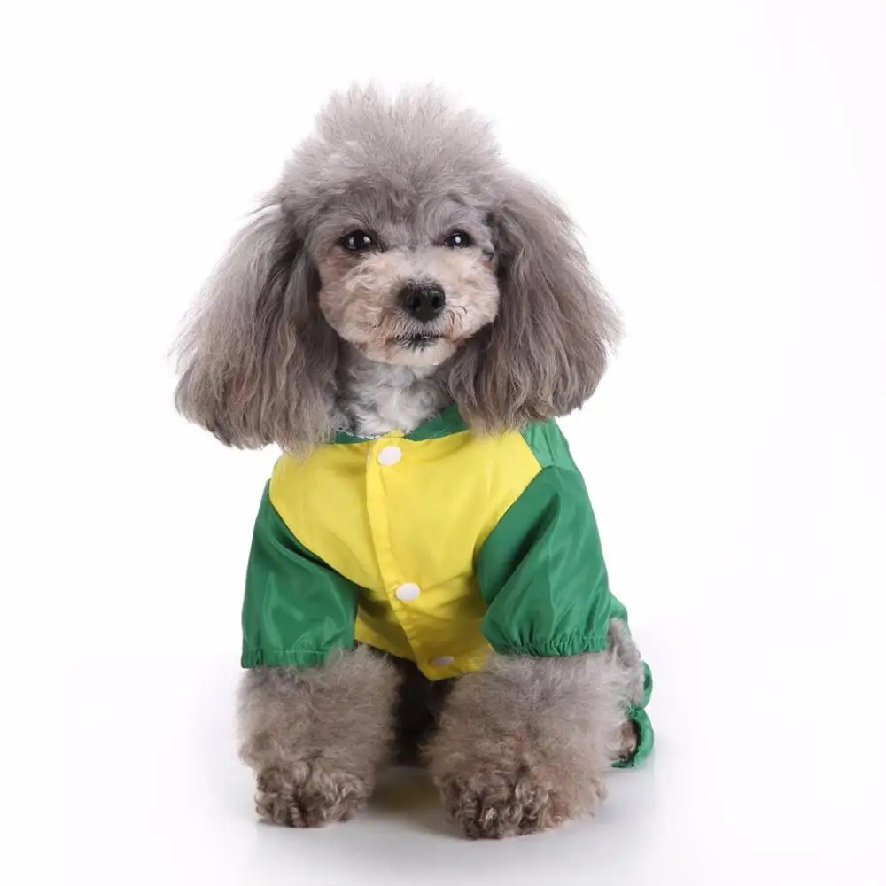 Для домашних питомцев маленьких и больших собак плащ Водонепроницаемый Одежда