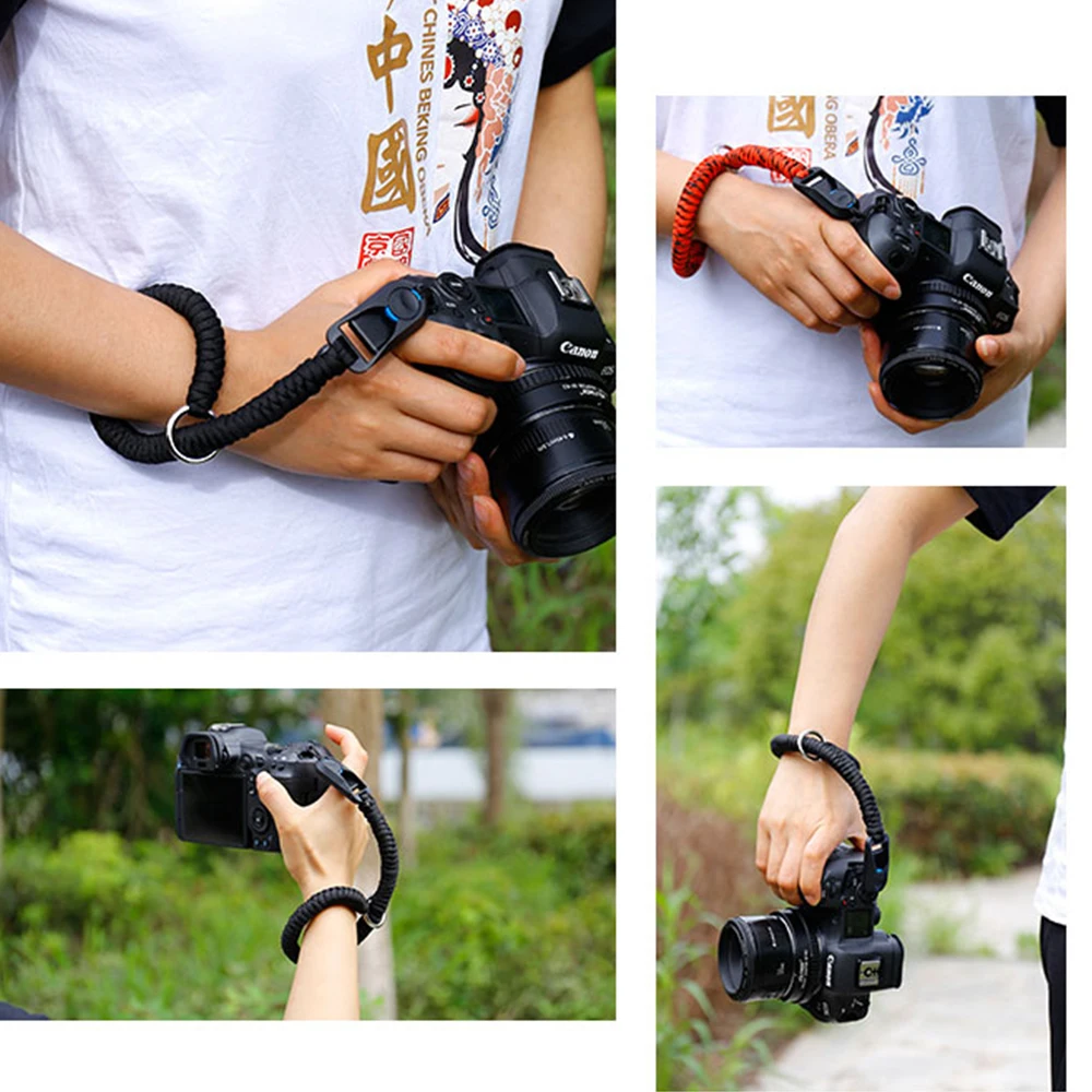 new handmade original woven camera wrist strap for canon nikon sony fuji leica olympus micro single ouick release hand strap free global shipping
