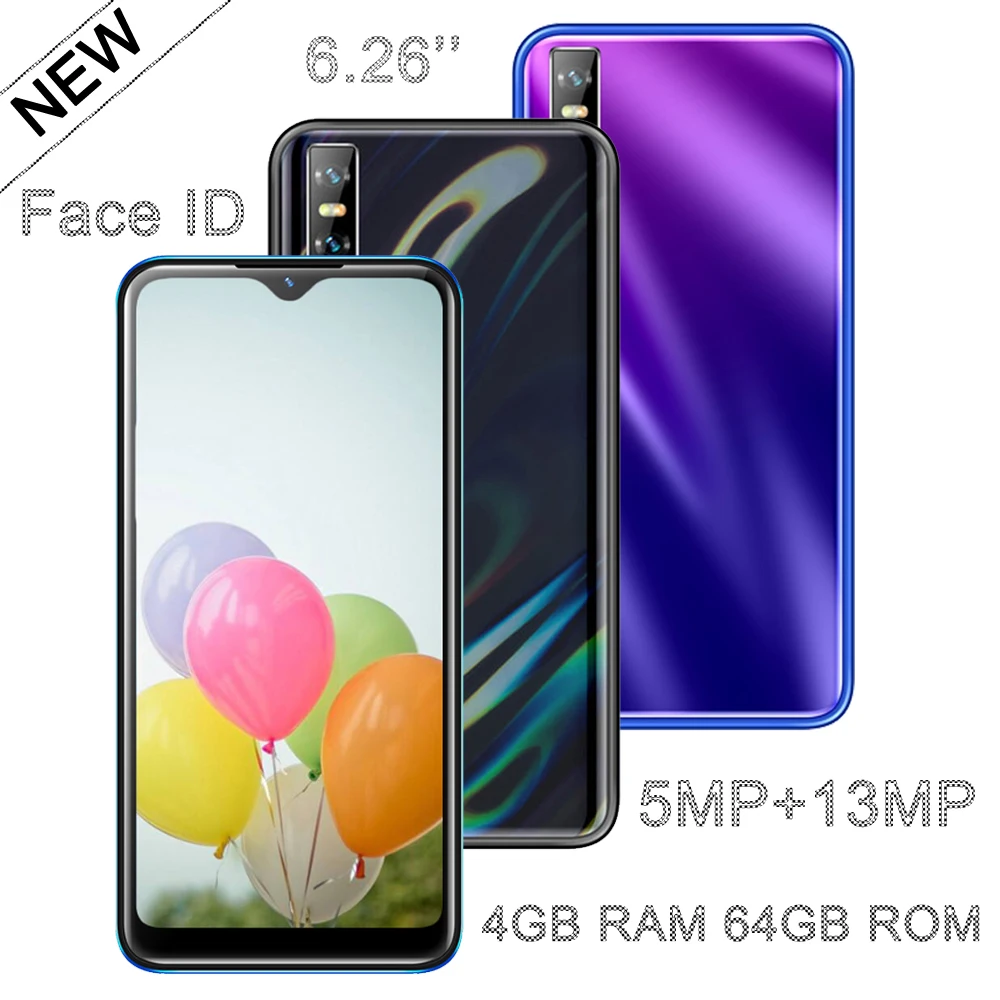 Смартфон K5 Pro 6 26 дюйма 2sim карты 4 + 64 ГБ|Смартфоны| |