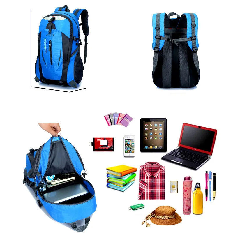 Качественные нейлоновые водонепроницаемые дорожные рюкзаки мужские сумки для