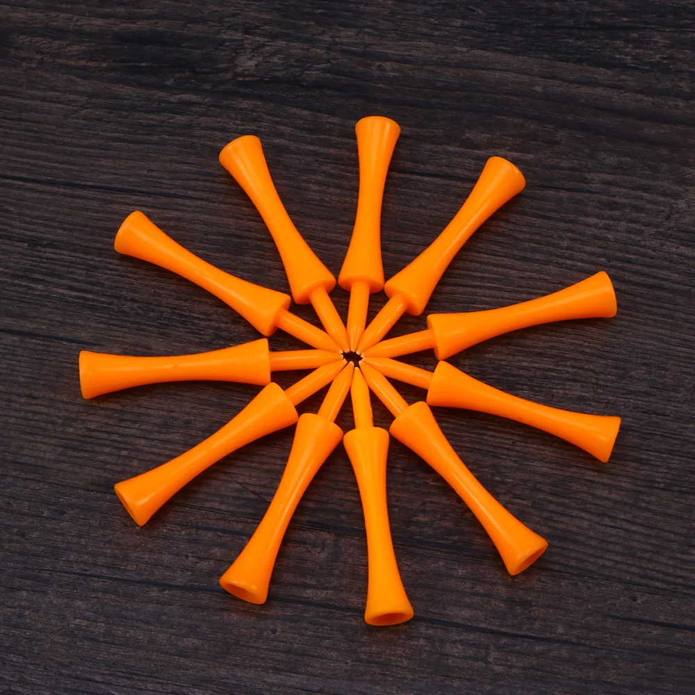 

50pcs 70mm Large Castle Tees (Orange)