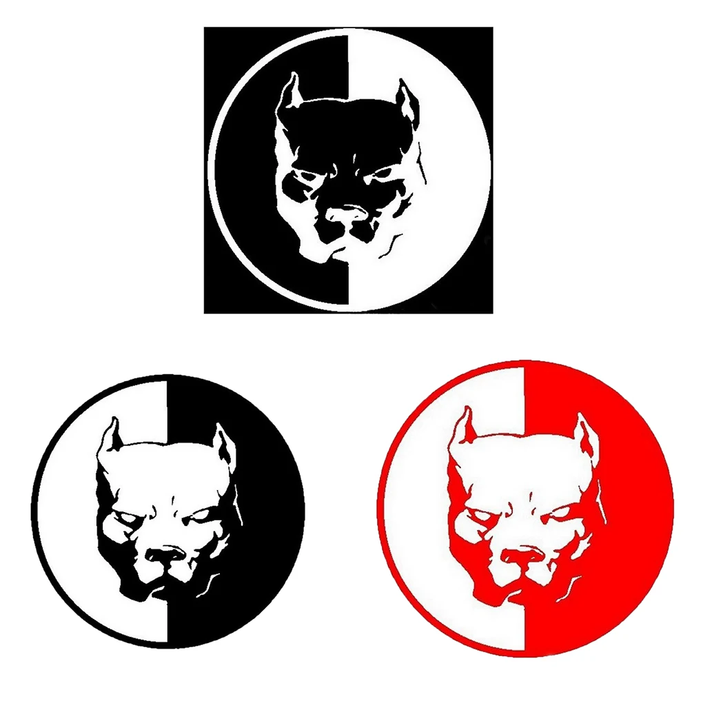 Светоотражающая собака наклейка на машину мотоцикл для автомобиля 3D наклейки