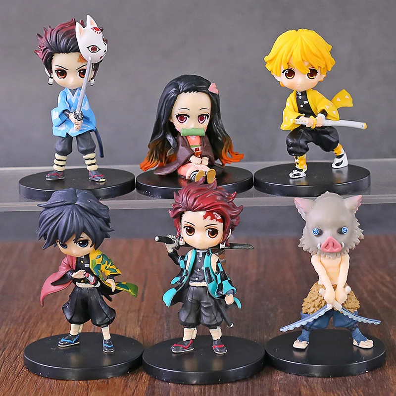 Аниме Фигурка Q Posket модель Demon Slayer Kimetsu No Yaiba Kamado Tanjirou Nezuko Agatsuma фигурки игрушки |