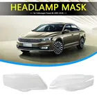 Сменные прозрачные линзы для фар, левая и правая, для Volkswagen Passat B6 2005-2010, Стайлинг, сменные стеклянные линзы для фар