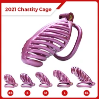 sexy purple cock cage mamba y chastity cage bdsm male sex shop penis ring lock male slave erotic gay ladyboy 18 sex toy for men