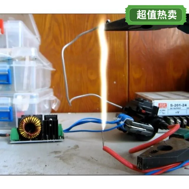 

ZVS модуль беспроводной передачи высоковольтной дуги Tesla Coil Cool DIY Блок питания высокого напряжения