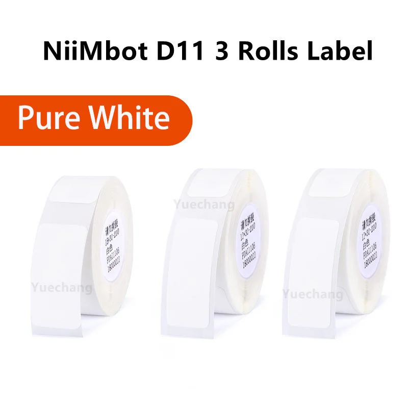 Купите 2 получите скидку 15% беспроводной портативный карманный принтер для этикеток Niimbot D11 Bluetooth термопринтер быстрая печать Бесплатная дос...