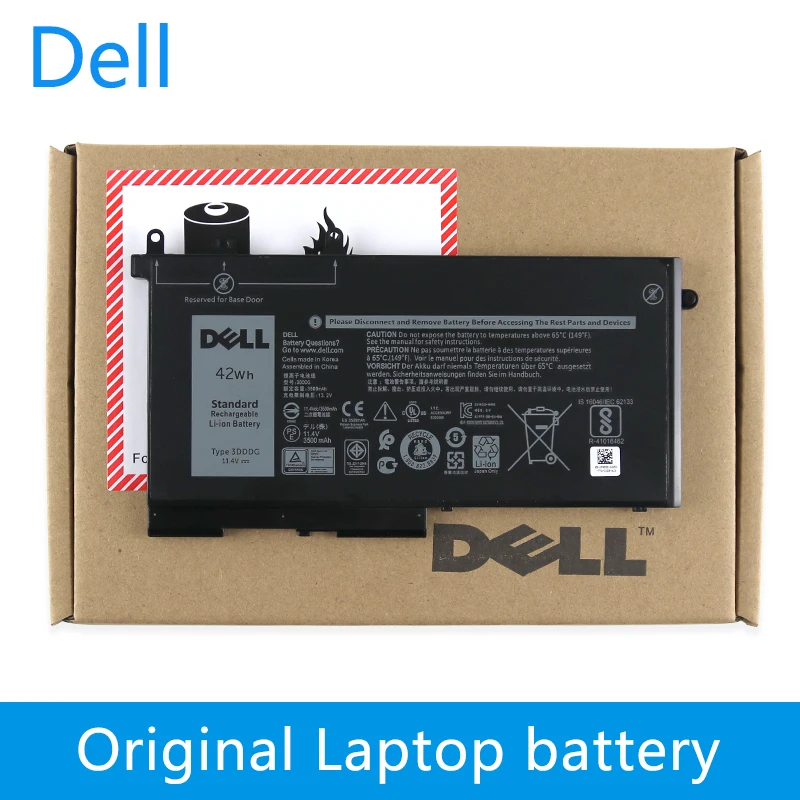 Оригинальная батарея для ноутбука Dell Latitude 5280 5288 5480 5580 5490 5590 5491 5591 5495 5488 M3520 M3530 серия 11,4 В 42 Вт-ч.